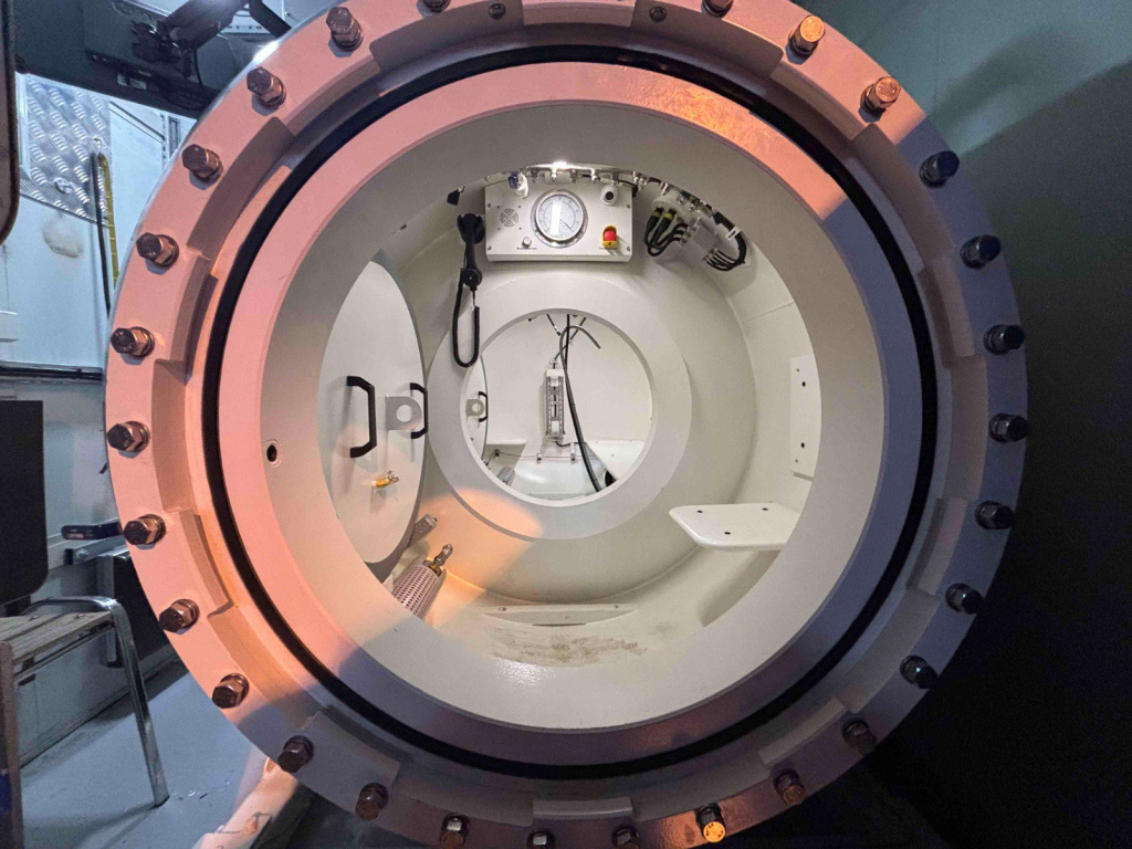 Для МФАСС проекта MPSV06 модернизировали водолазный комплекс / Фото: РМРС  📷
