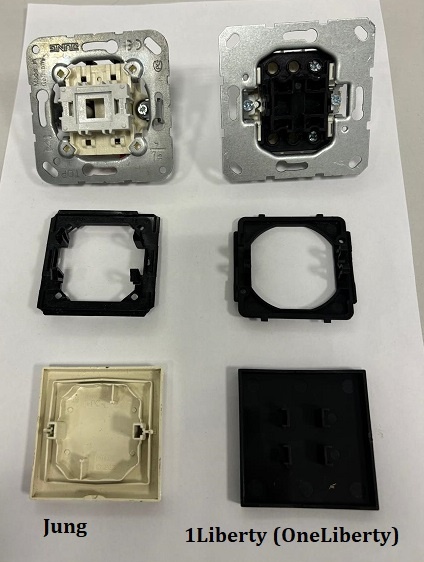 юнг и либерти  механизмы выключателей