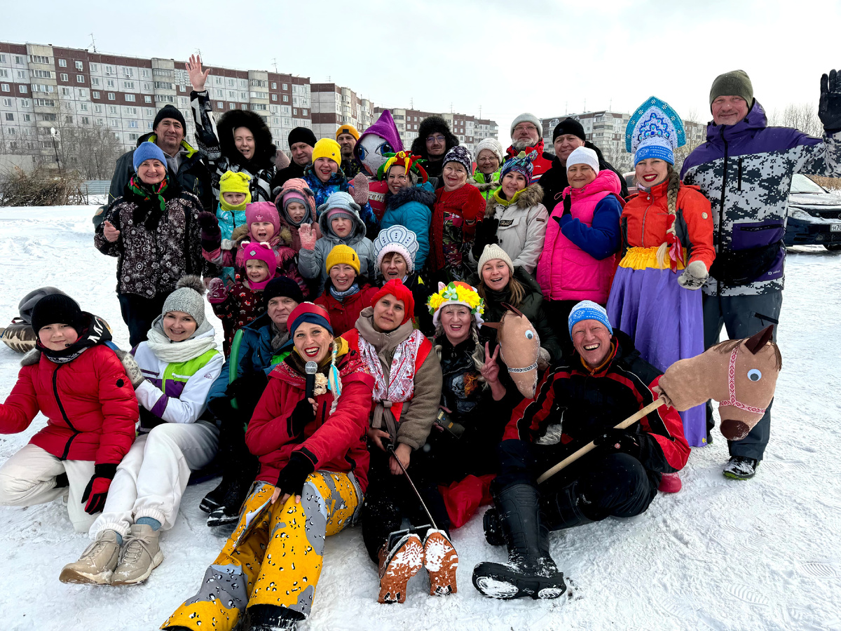 На нашей Масленице