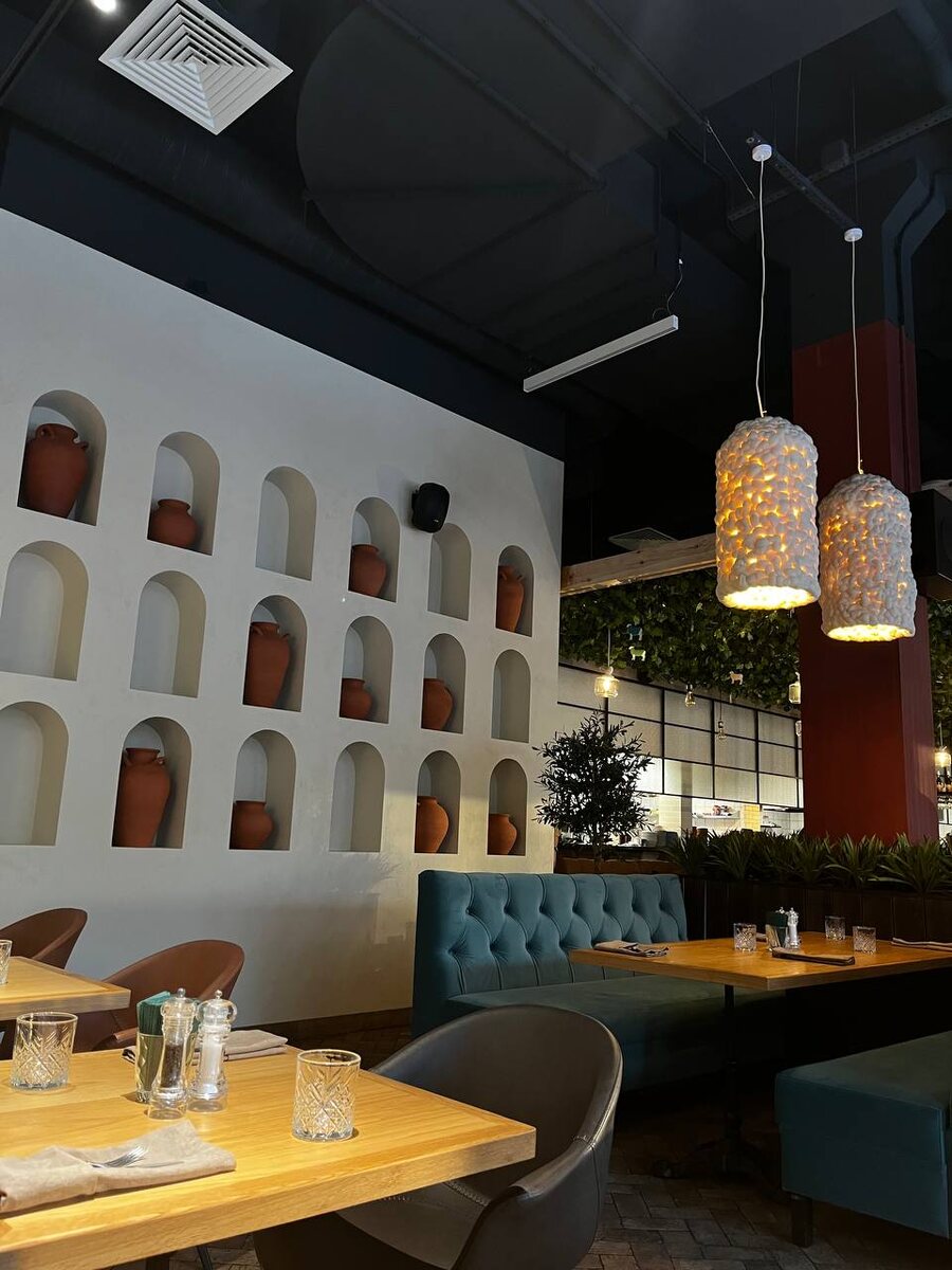 Симпатичный интерьер