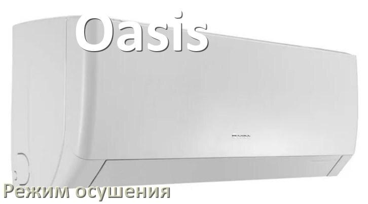 
Для чего на кондиционере Oasis режим осушения и как работает