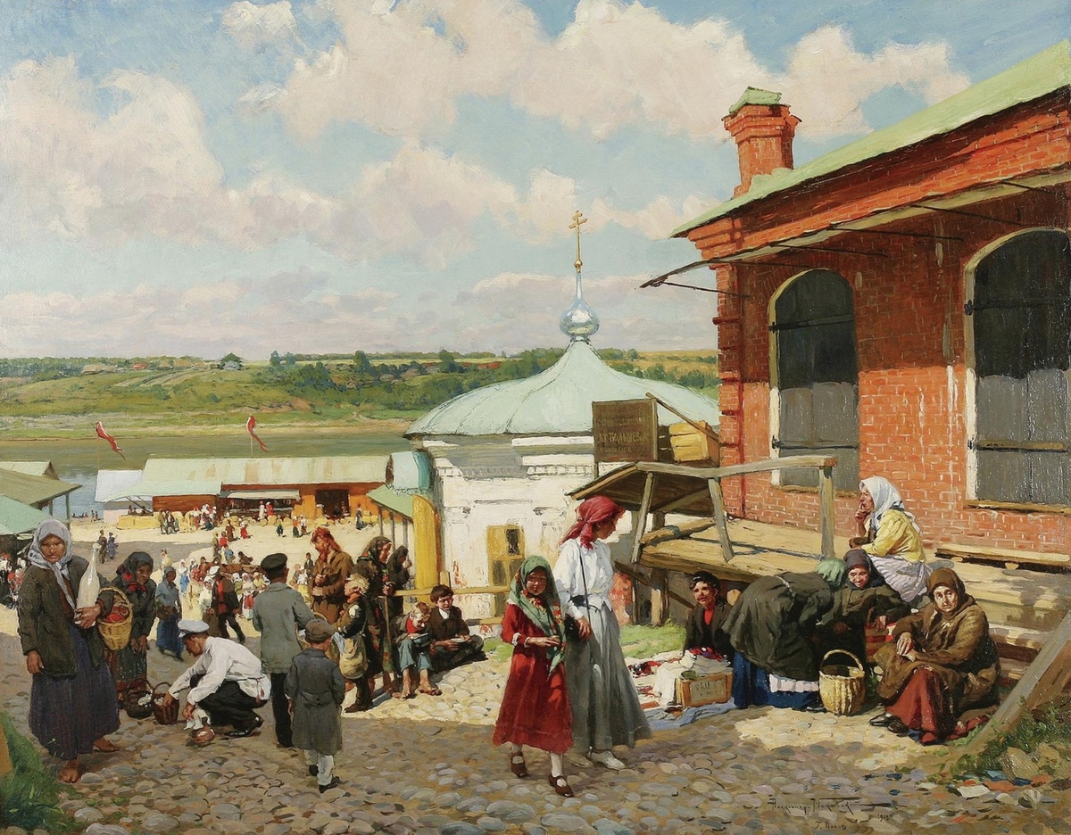 Маковский Александр Владимирович. Вид на Плес