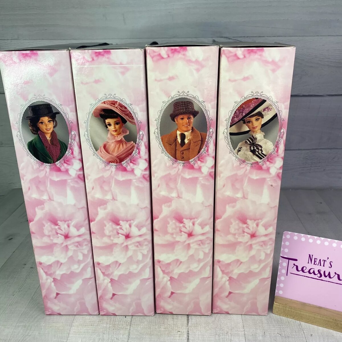 1995 Mattel MY FAIR LADY Hollywood Legends Audrey Hepburn Collector Set 4. Фото с eBay.com