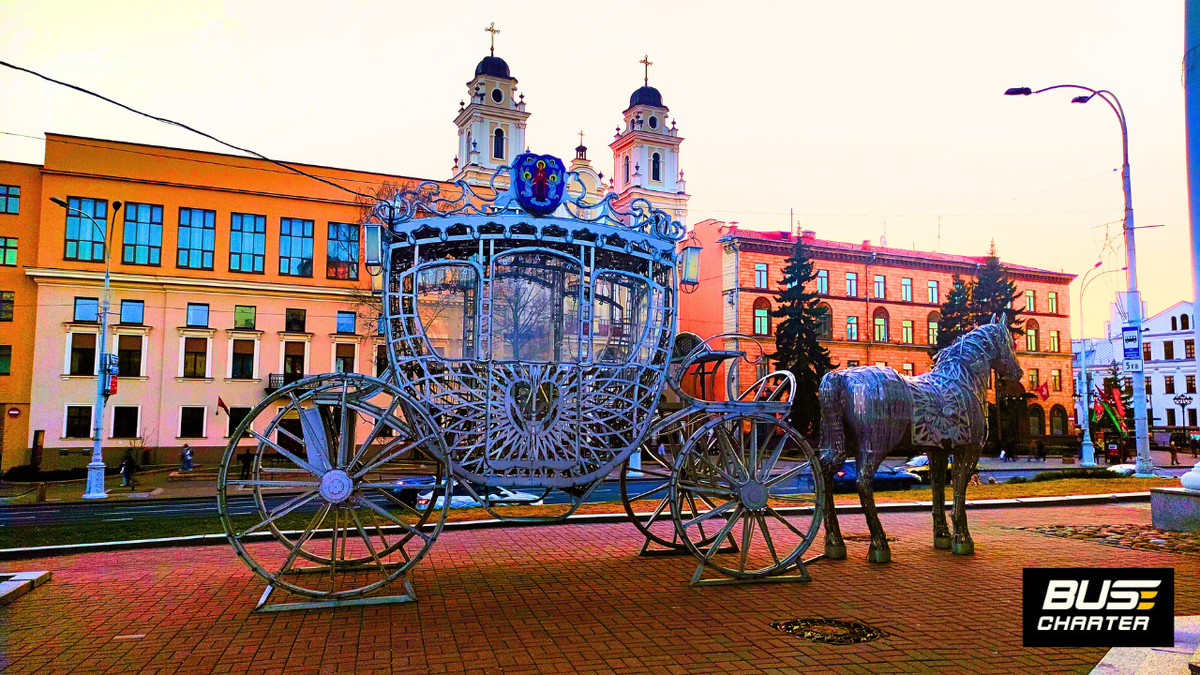 Фото из Минска. Аренда буса с водителем, туры выходного дня из Москвы