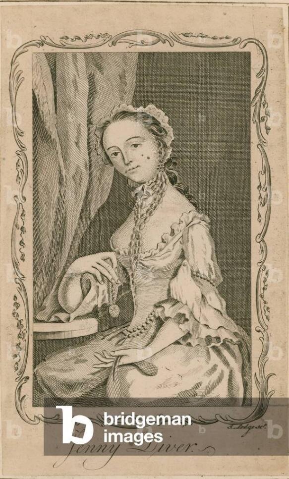 Дженни Дайвер. Гравюра. Источник: https://www.bridgemanimages.com