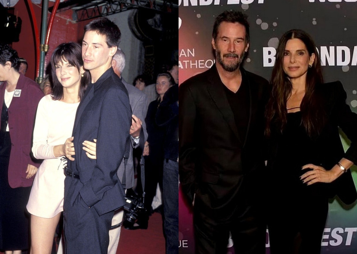 Сандра Буллок и Киану Ривз