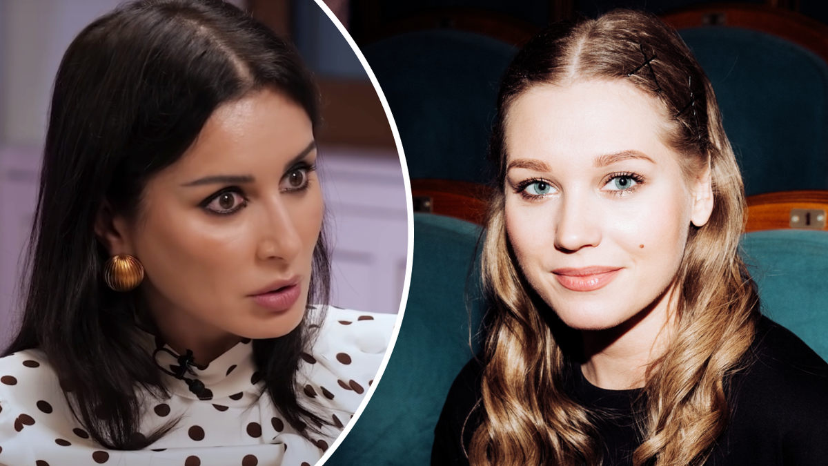 Тина Канделаки и Кристина Асмус. Фото: PrtScr - youtube.com/"Надежда Стрелец"/пресс-служба «Горький fest»