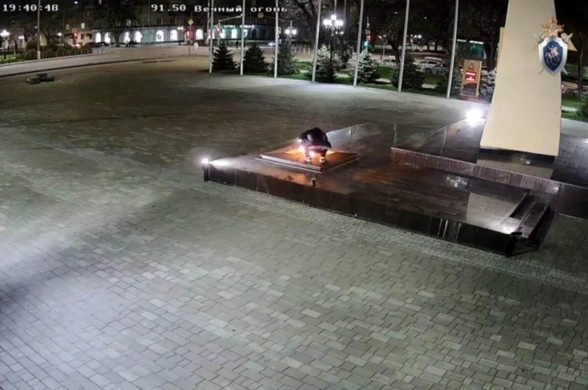    Житель СКФО подозревается в осквернении памятника воинам в Невинномысске