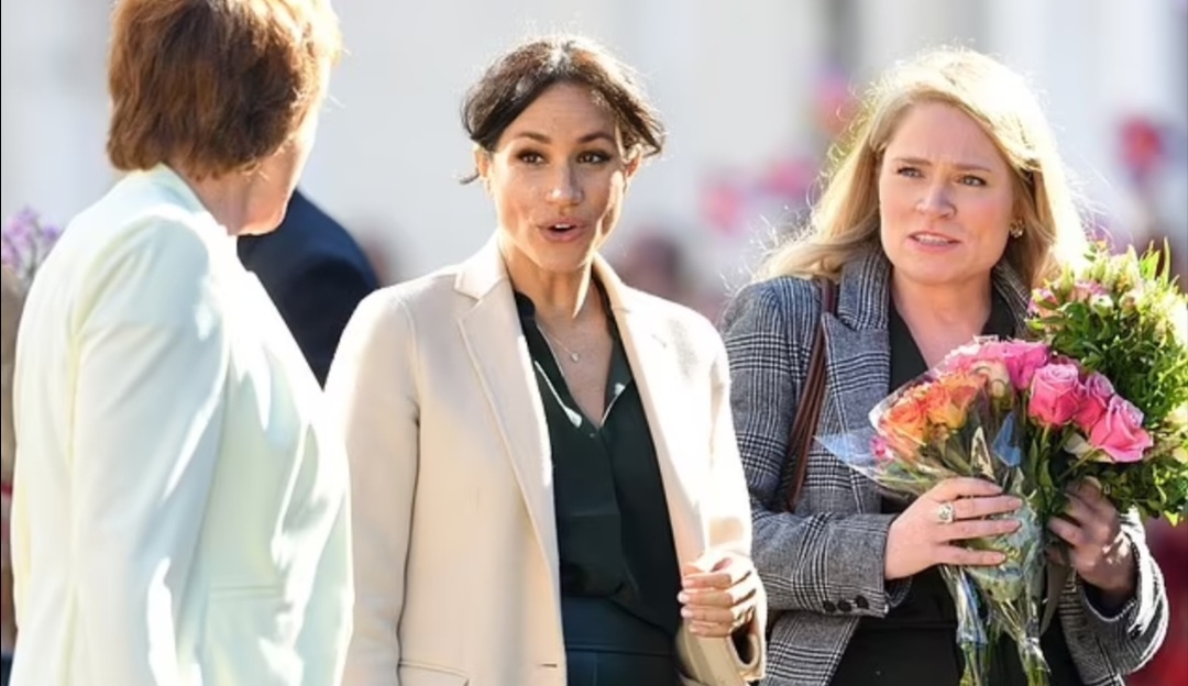 Меган и ее помощница Эми 