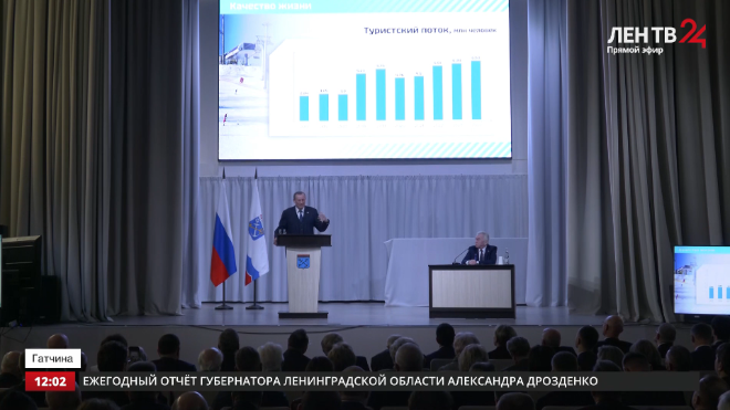 Фото: Скриншот прямой трансляции ЛенТВ24