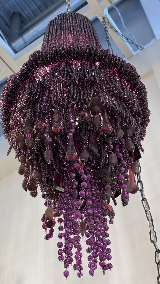 Люстра из бисера неописуемой красоты 