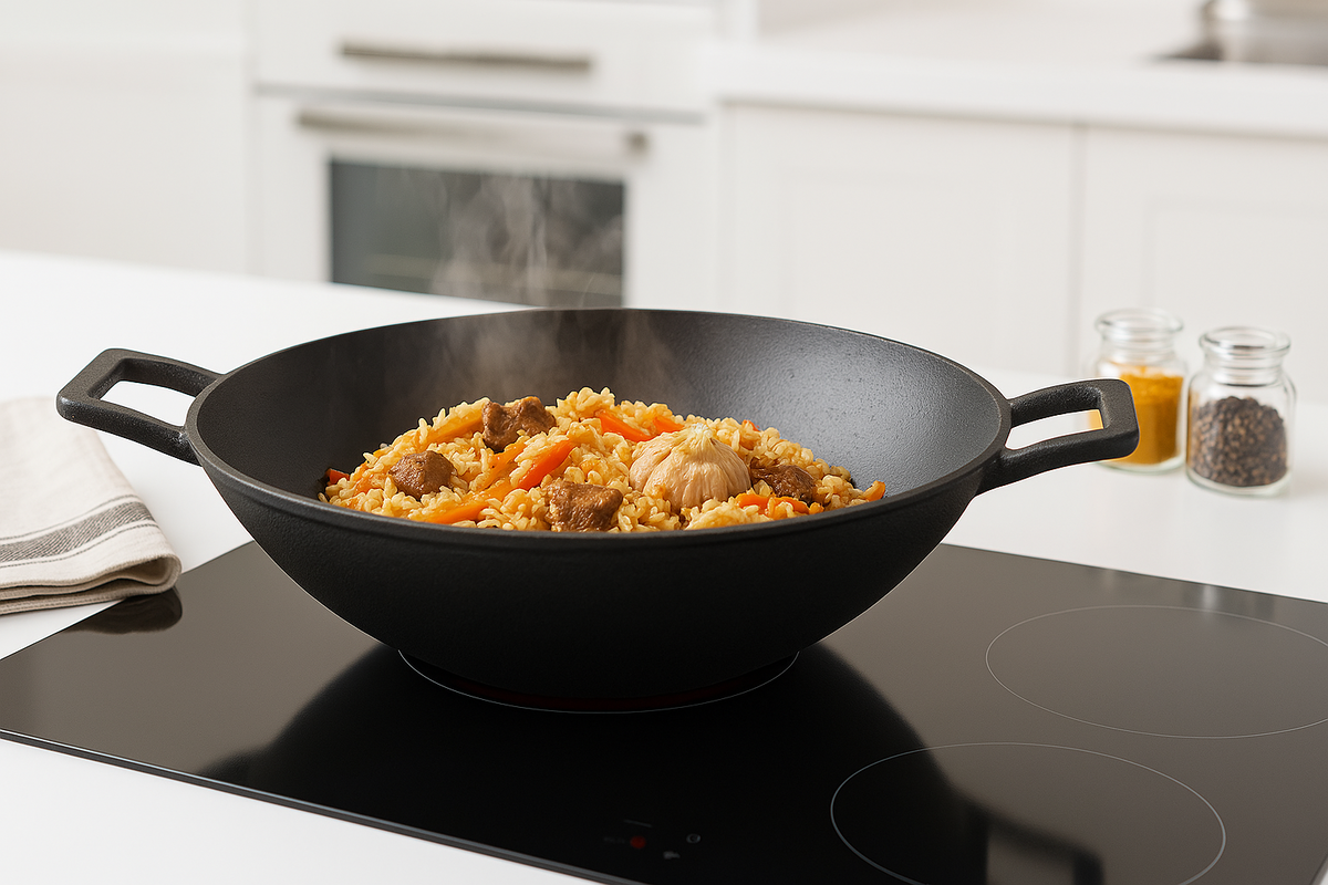 Вок чугунный FISSMAN 3.1 л. (Арт. 4148)