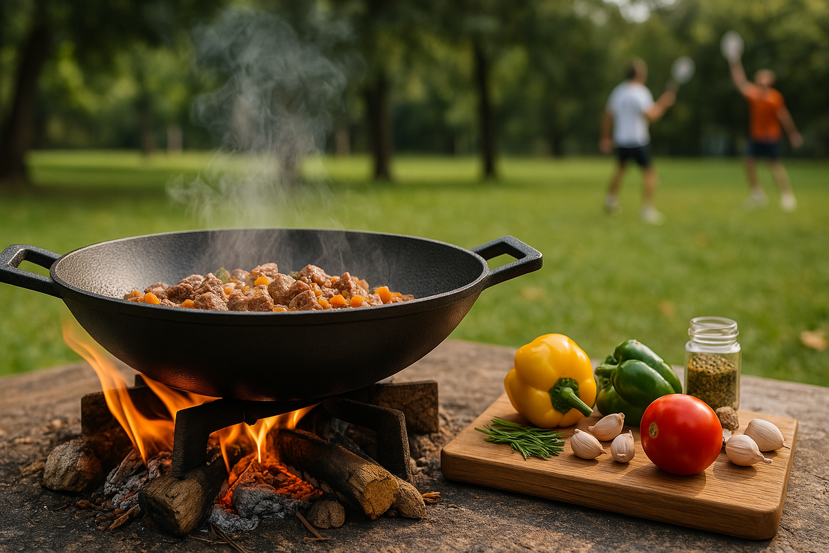 ВОК чугунный FISSMAN индукционный 3,1 л. без крышки (Арт.4148)