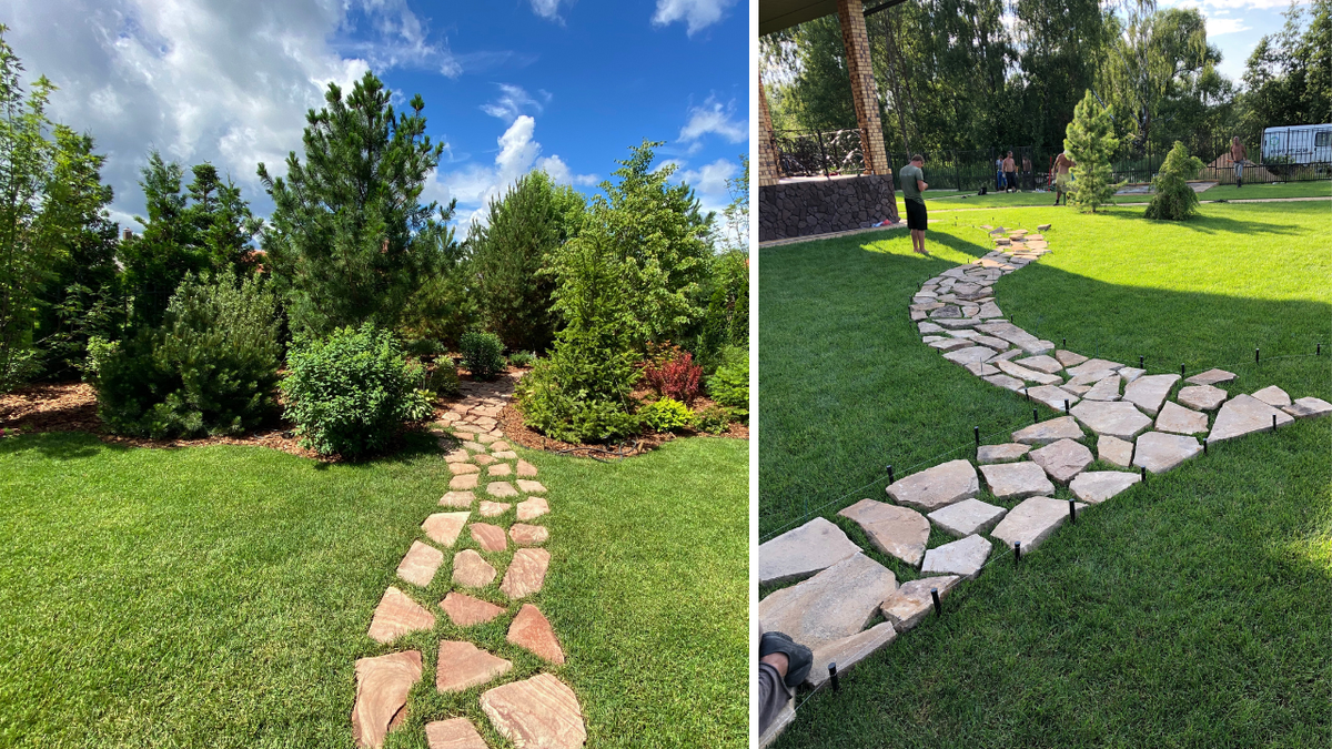 Природное мощение 