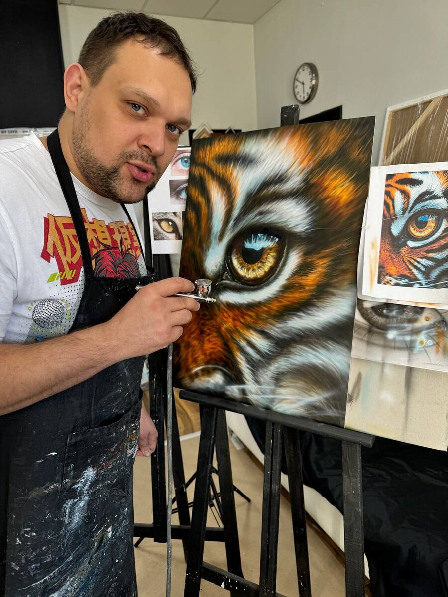 Уроки аэрографии