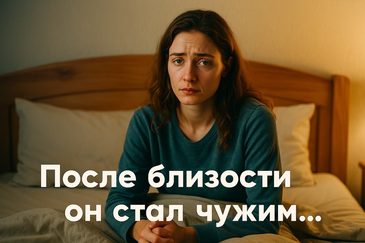 Почему мужчины отдаляются и холодеют после секса?