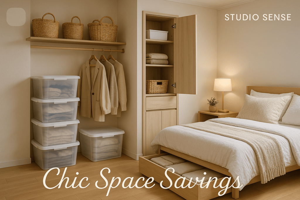    Организация хранения в условиях маленькой квартиры Keri