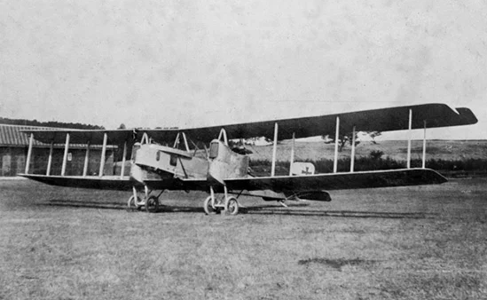 Немецкий двухмоторный бомбардировщик Gotha G.III, 1917 г.