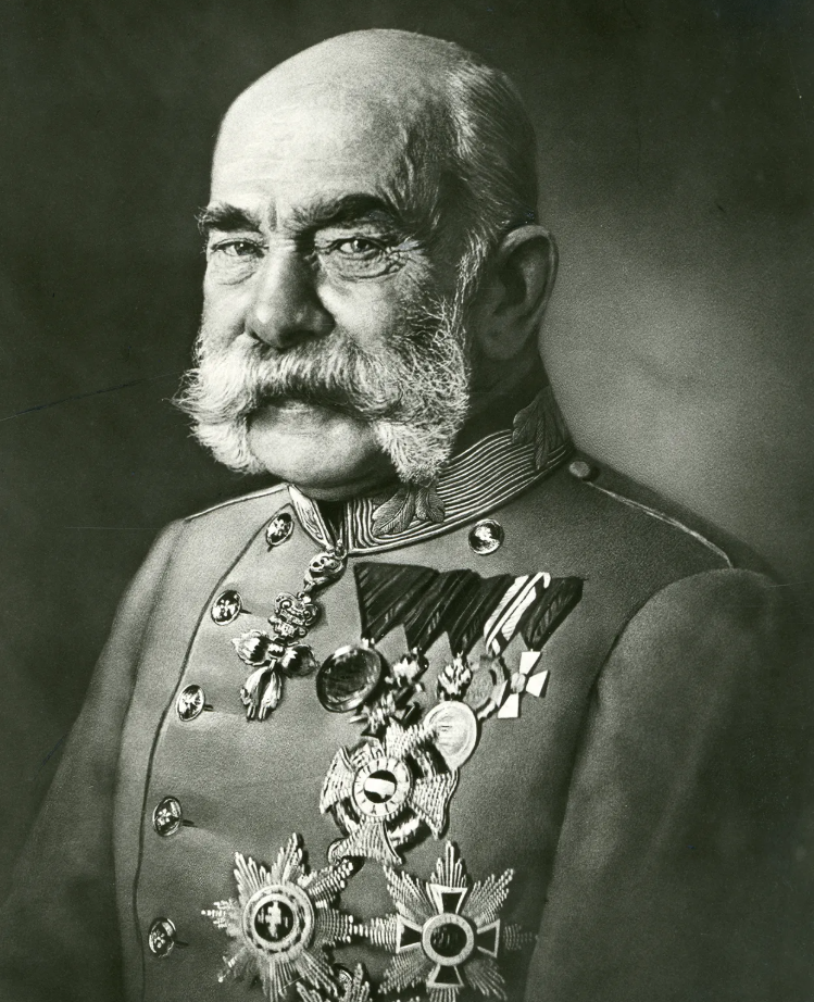 Император Австрии и король Венгрии Франц Иосиф, 1908 г.