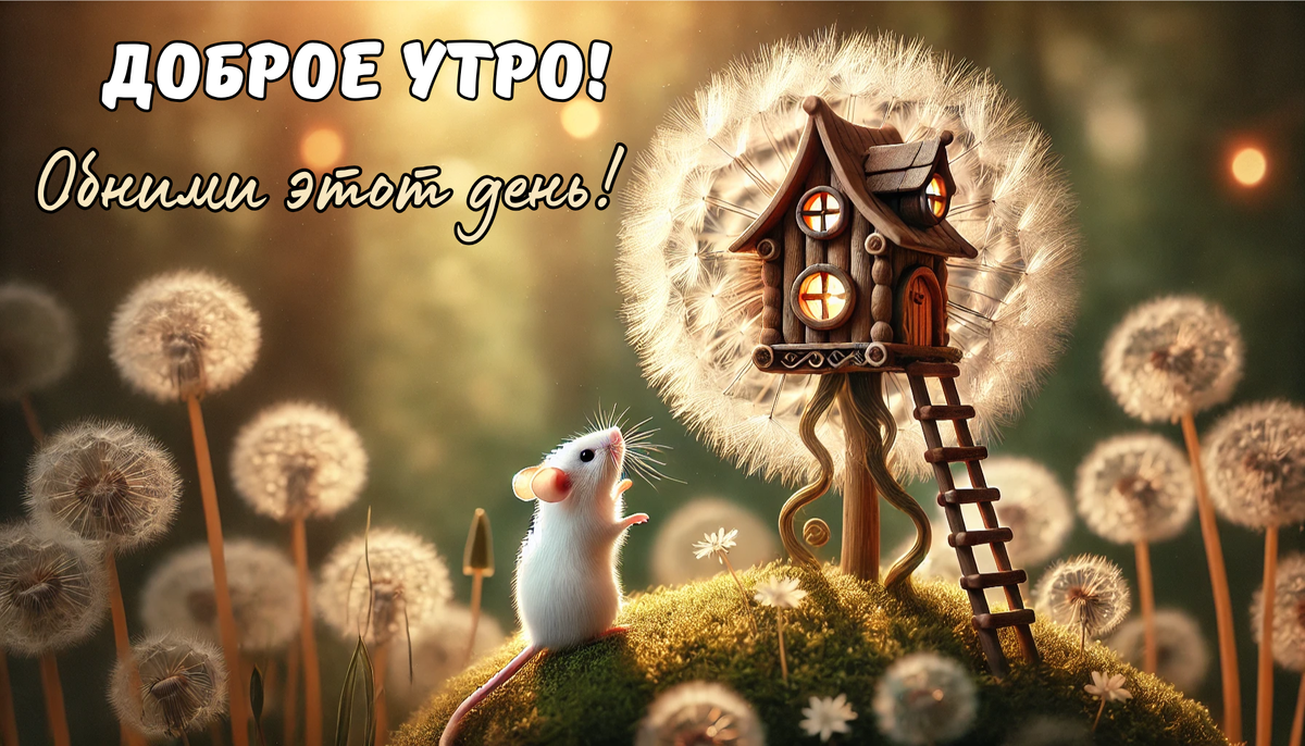 Доброе утро! Обними этот день!