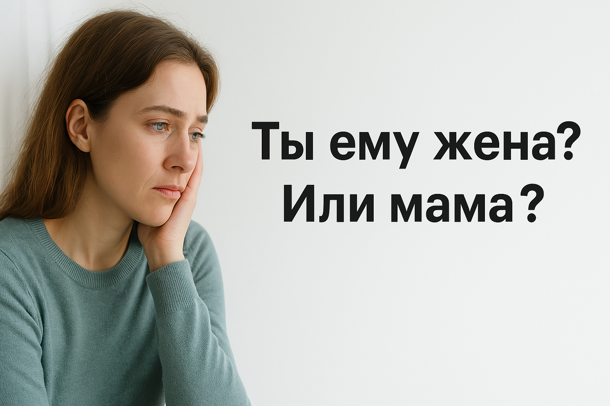 Я была ему мамой, а не женой. Вот как я вылезла из этой ловушки 