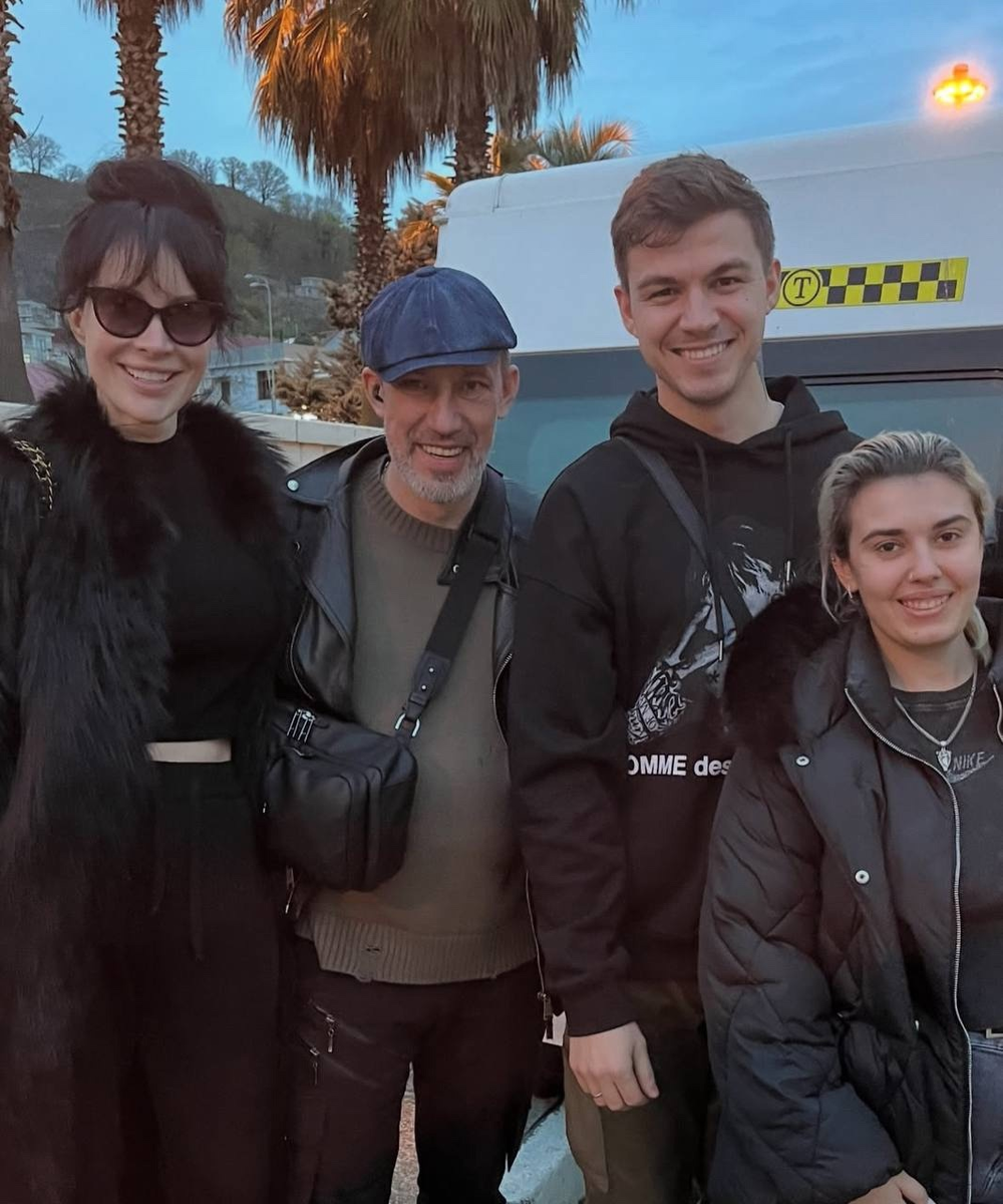 на съёмках серии