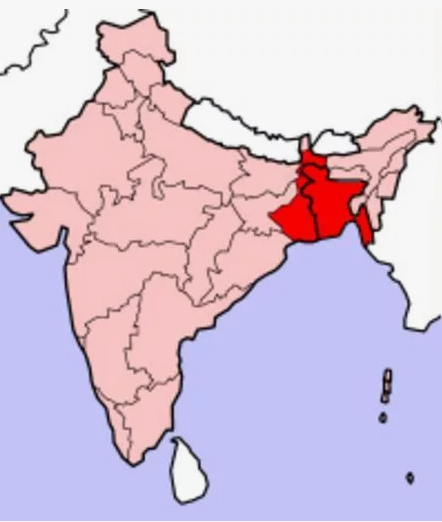 Бенгалия - это Бангладеш плюс одноименный штат в Индии