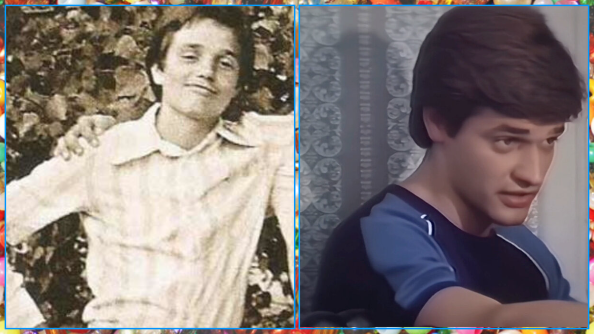 В молодости