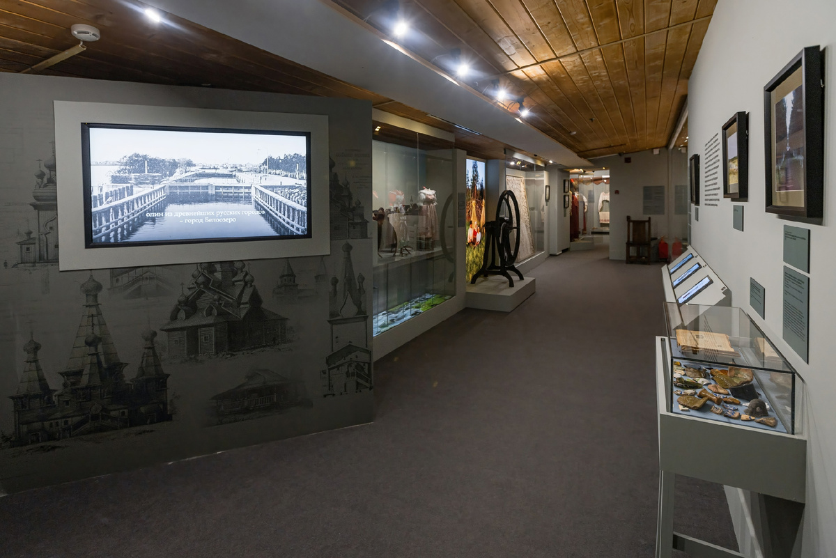 В крохинском зале выставки «Северная Атлантида. Возвращение красоты» в музее-заповеднике «Коломенское». Фото Антона Галкина