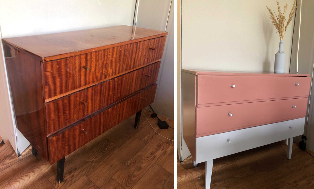 Фото перекраски моей ученицы