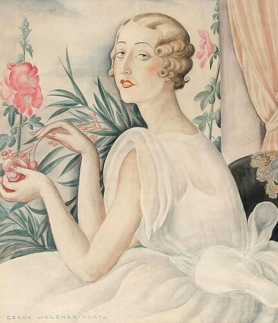 Портрет молодой женщины (Portrait of a young woman)