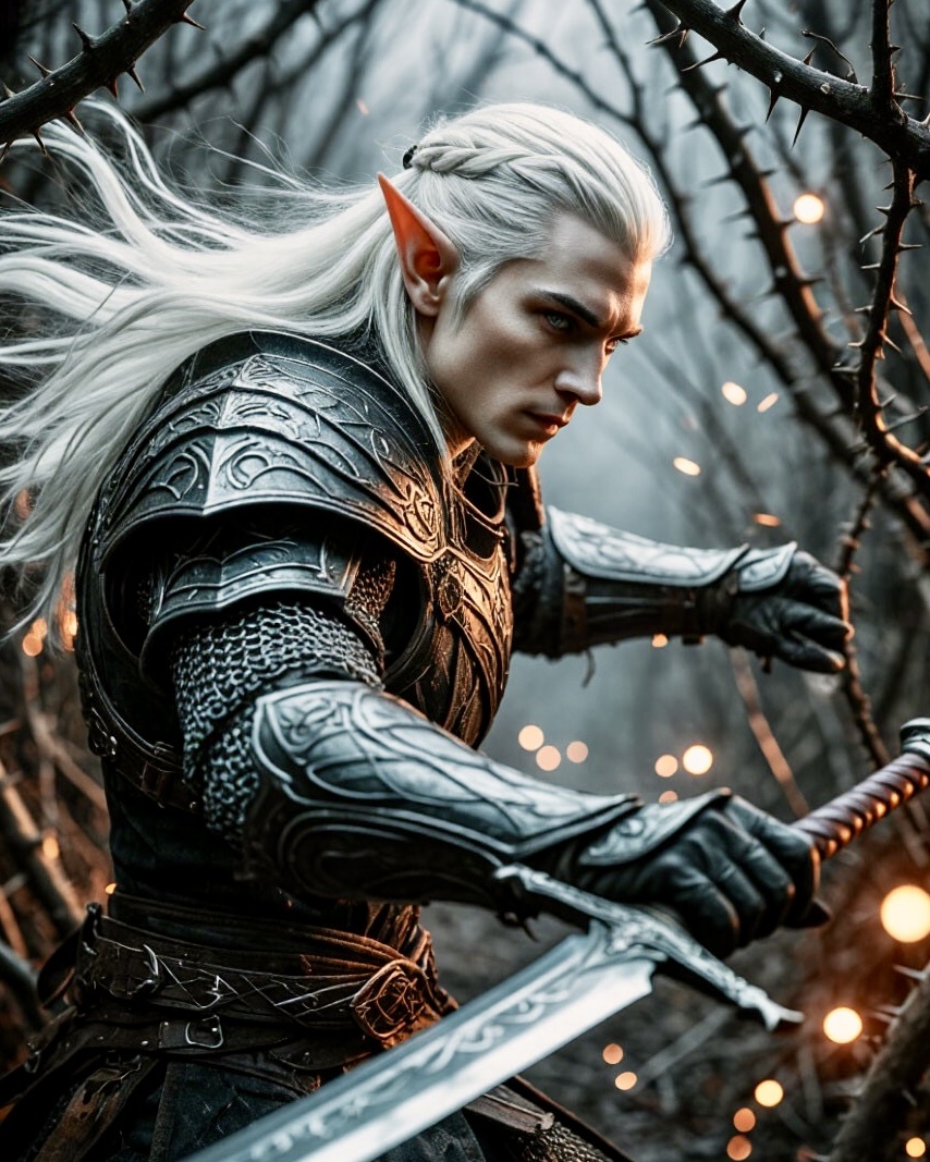 Эльфийский воин