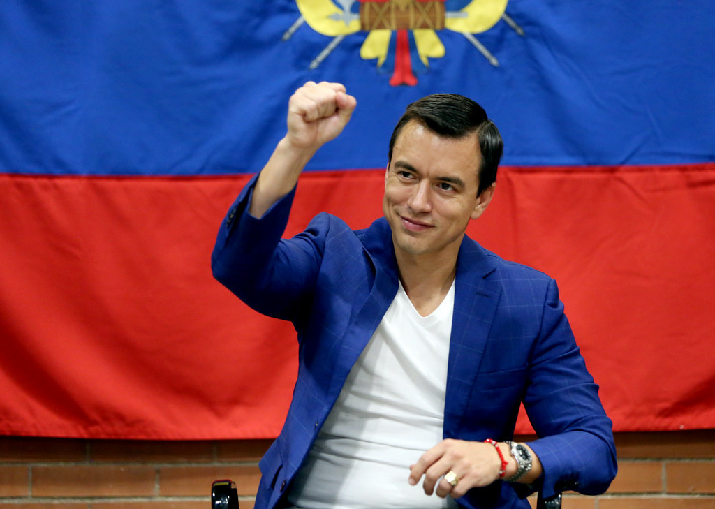 Даниэль Нобоа. Фото: Carlos Silva / Presidencia de la República / Flickr