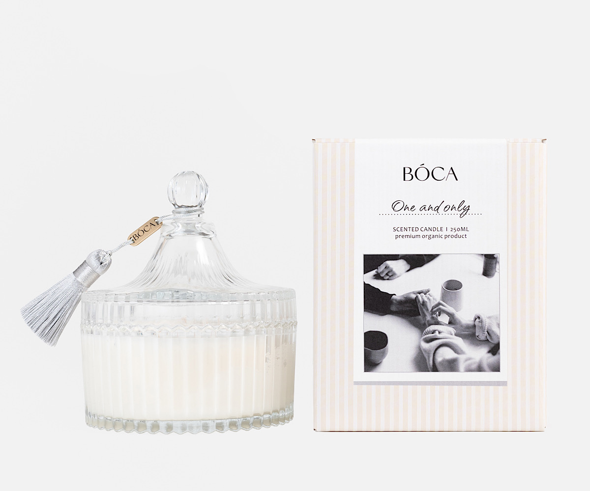 Рис.3. Свеча Crystal  ONE AND ONLY от бренда BOCA AROMA
