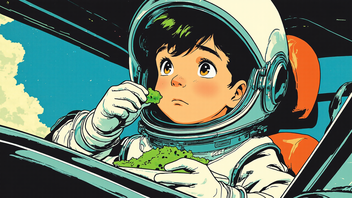 А может ли человек есть в космосе? Проблема, заботившая земных учёных