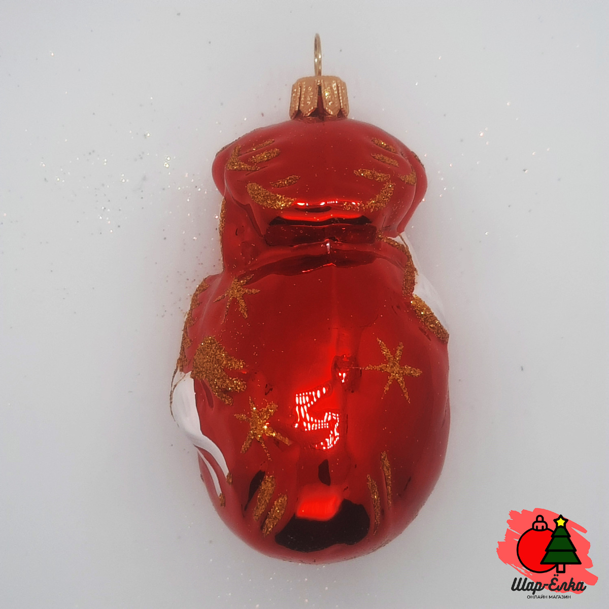 Ёлочная игрушка "Подарок Лошадка" (Ёлочка) (цвета на выбор)