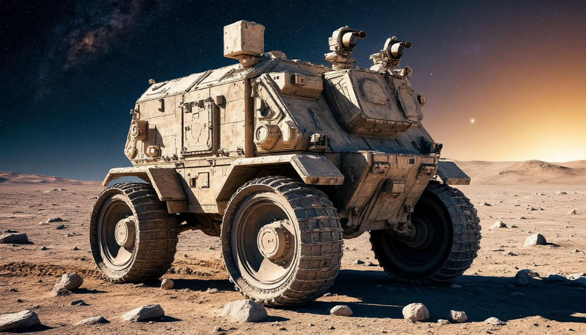 🌌 Космическая сенсация: Марсоход "Следопыт-3" нашел "каменного медведя"! 