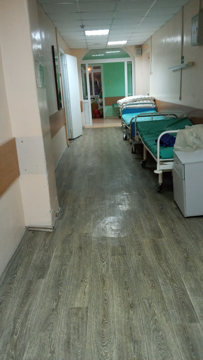 Год назад, в травме