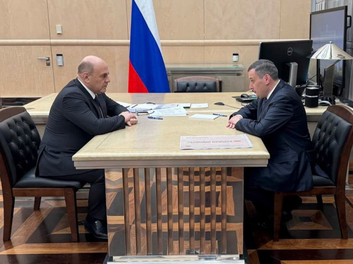    Михаил Мишустин обсудил с Александром Хинштейном меры поддержки бизнеса в Курской области