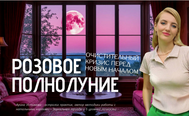 Полнолуние 13 апреля 2025