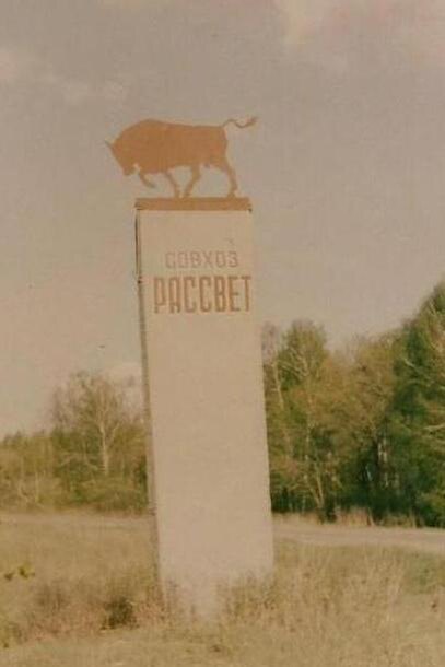 Стелла "Бык", фото 2005 года (архив автора)