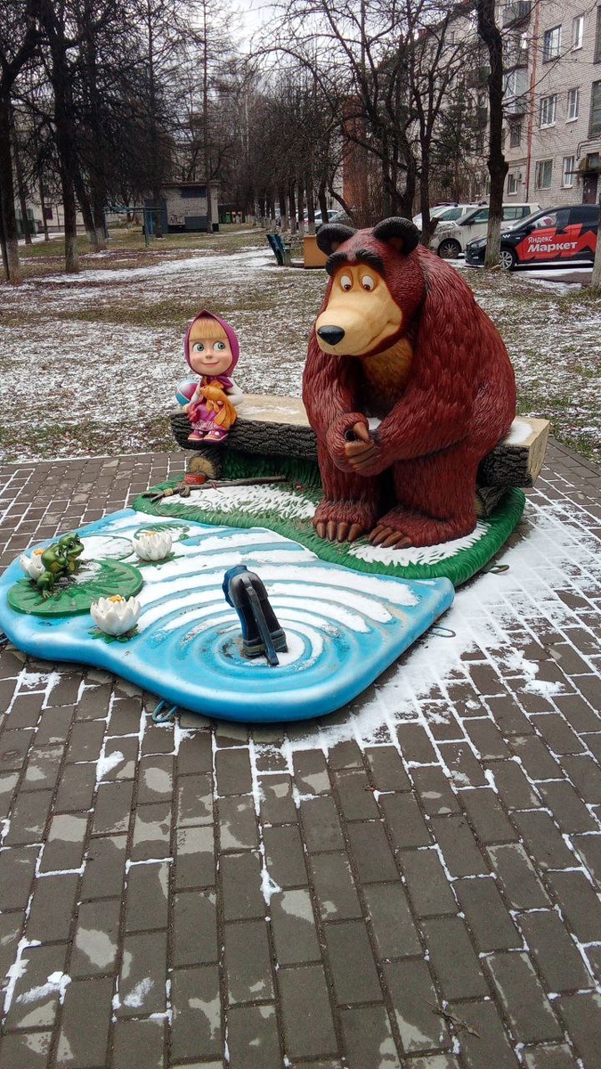 детская площадка г Сланцы 