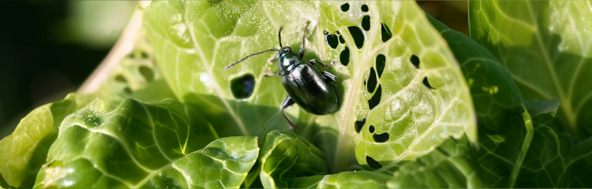 Она приходит тихо… Атакует мгновенно… Оставляет после себя лишь дырявые листья и погибшие всходы. Крестоцветная блошка уничтожит капусту, редиску, редьку, репу и всё, что вы так любите!