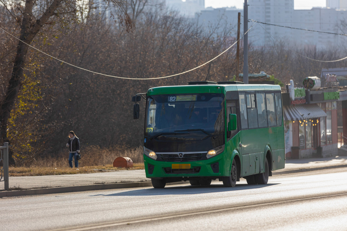 Автобус ехал по маршруту № 20а.  Фото: ФедералПресс / Иван Кабанов