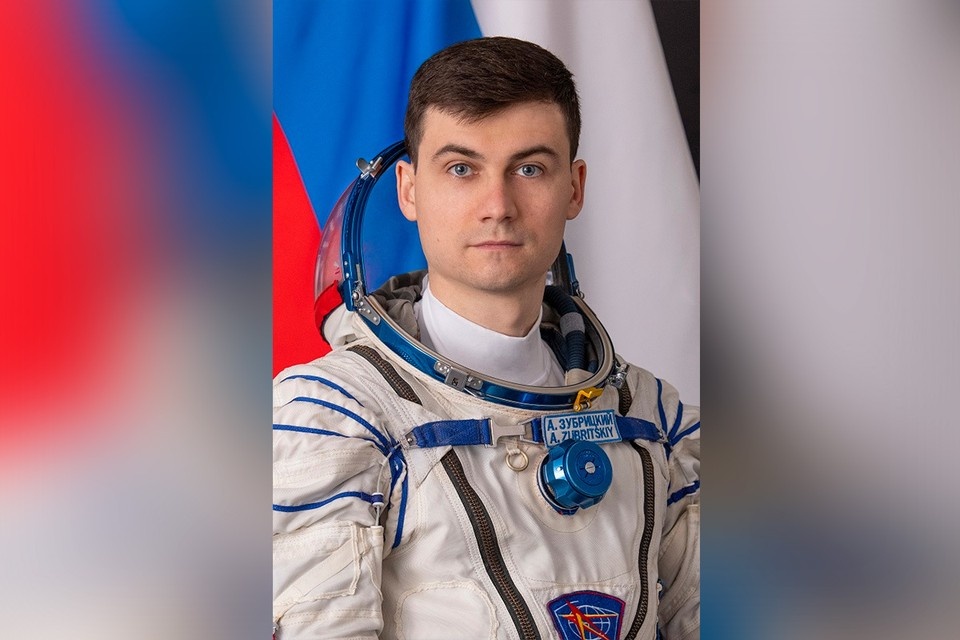    Космонавт Алексей Зубрицкий Роскосмос.