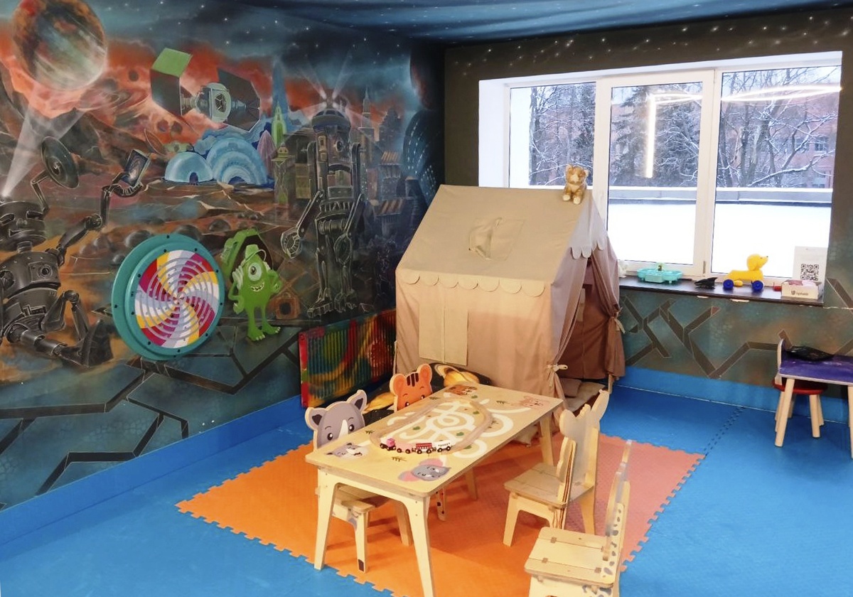 Игровая комната в отеле