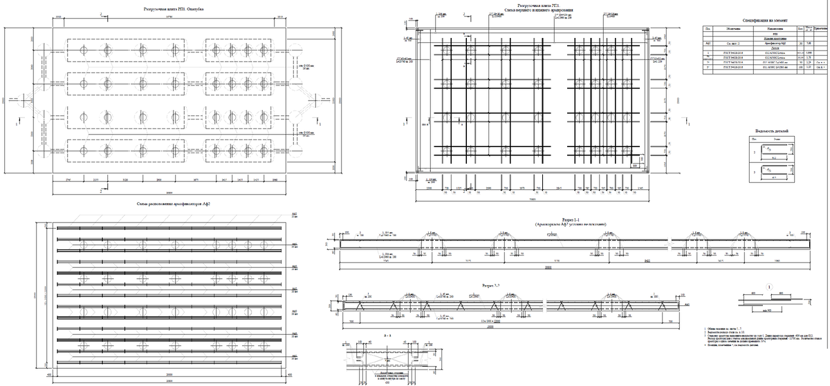 Разгрузочная плита