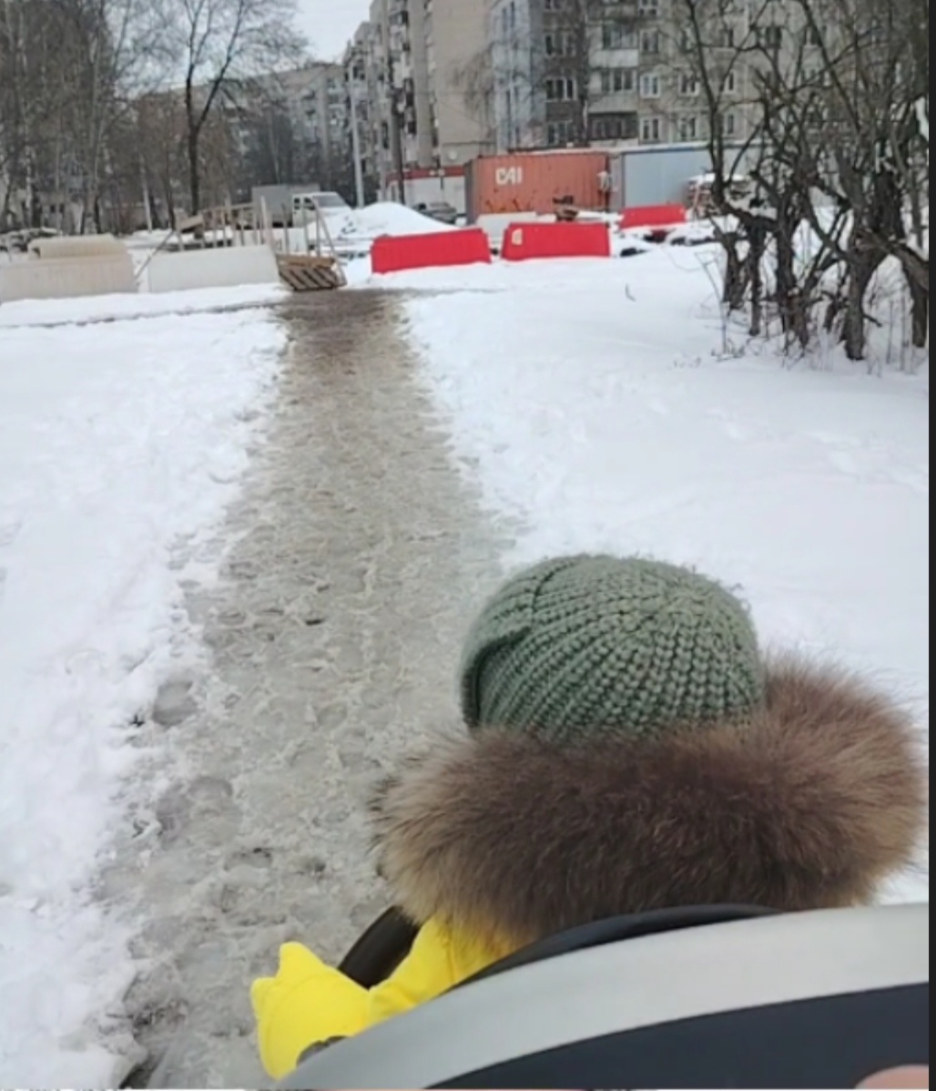 Фото автора. здесь мы встряли ели выехали 😱