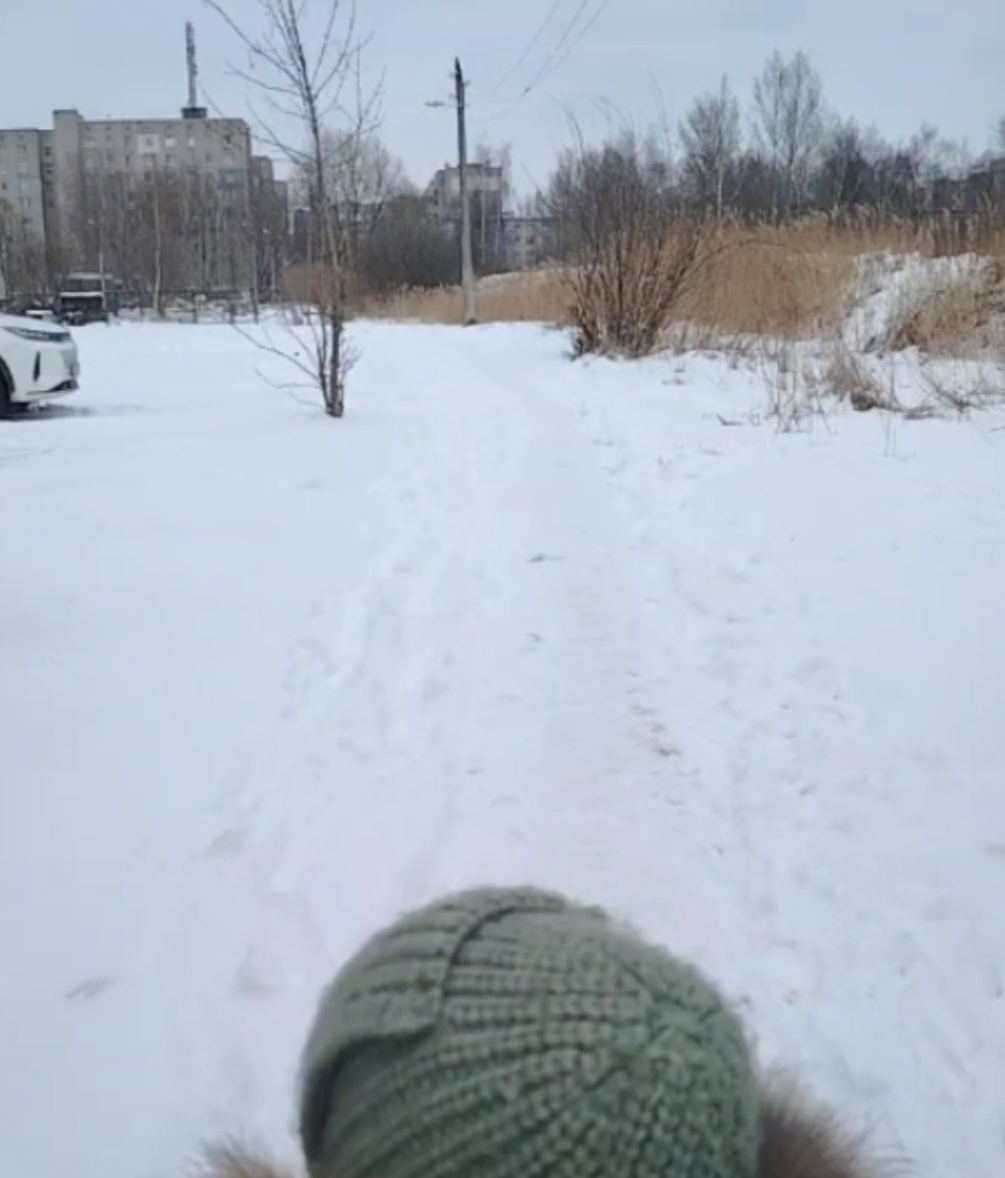 Фото автора. Сугробы 