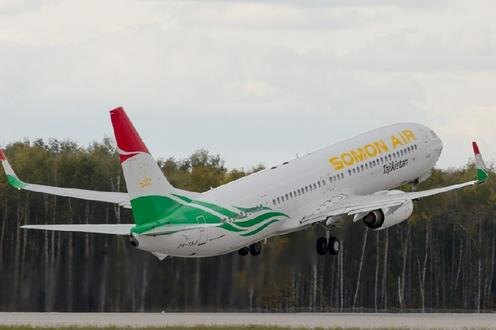 Самолет "Сомон Эйр". Фото с сайта asiaplustj.info